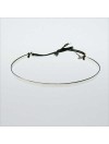 The flat knotted bangle without message