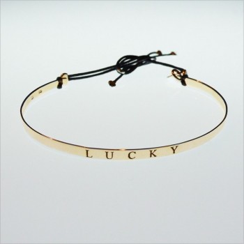 The Lucky flat knotted bangle