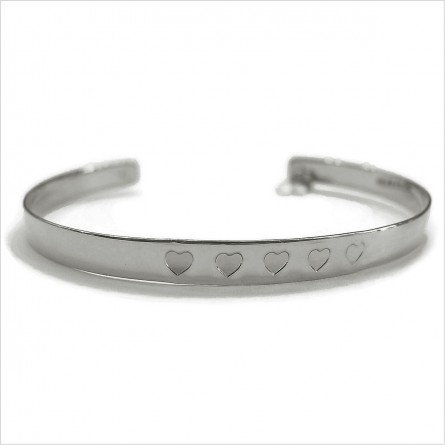 The 5 hearts bangle