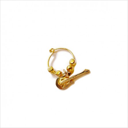 Stories earrings : Guitar