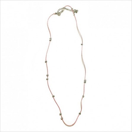 Austral silk thread necklace