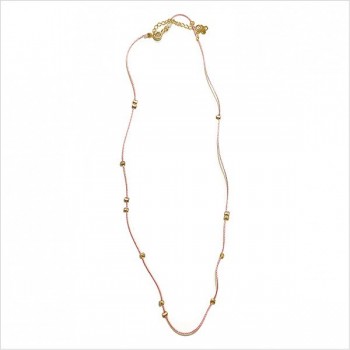 Austral silk thread necklace