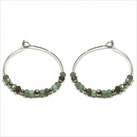 The Jaipur hoop earrings