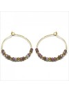 The Jaipur hoop earrings