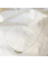 Collier 15 anneaux sur chaine en argent - Bijoux fins et fantaisies
